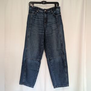 LOFT Dark Indigo Straight Leg Jeans